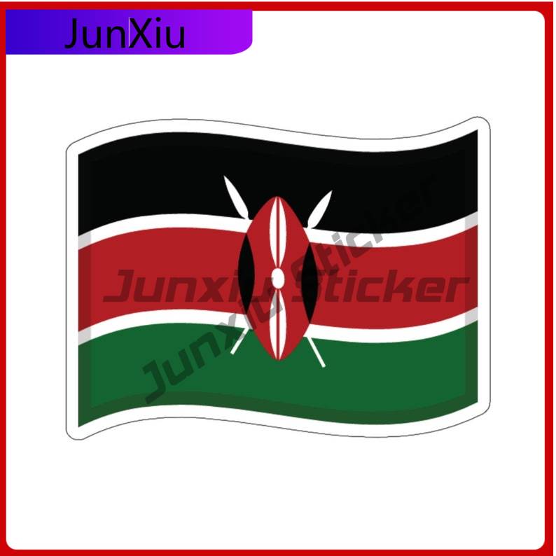 Phone Cases Kenya - Keniaanse vlag Kenia sticker waterdicht decoratiesticker