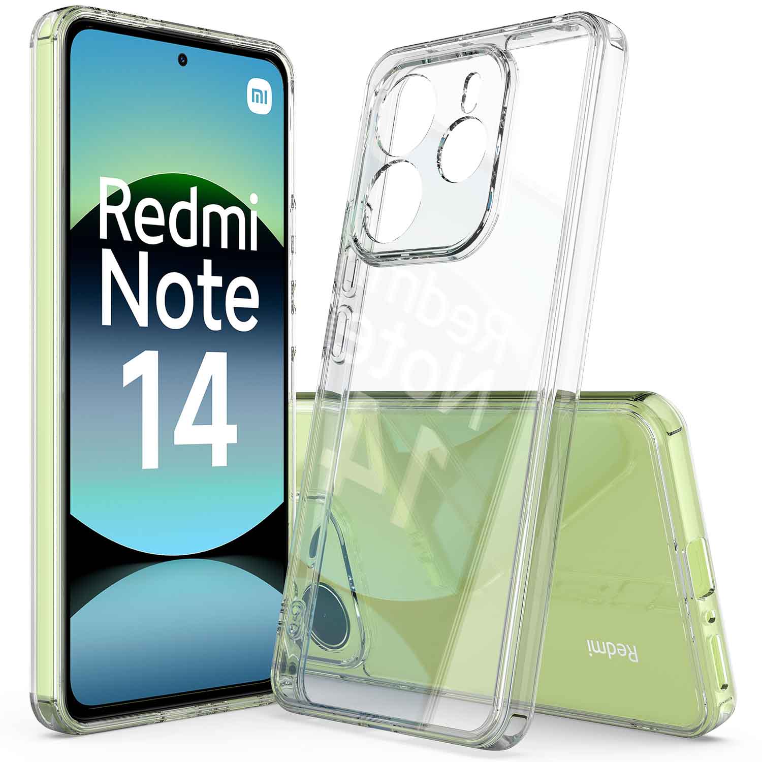 Phone Cases Europe - Airbag Shockproof Soft TPU+Acryl Transparante Achterkant