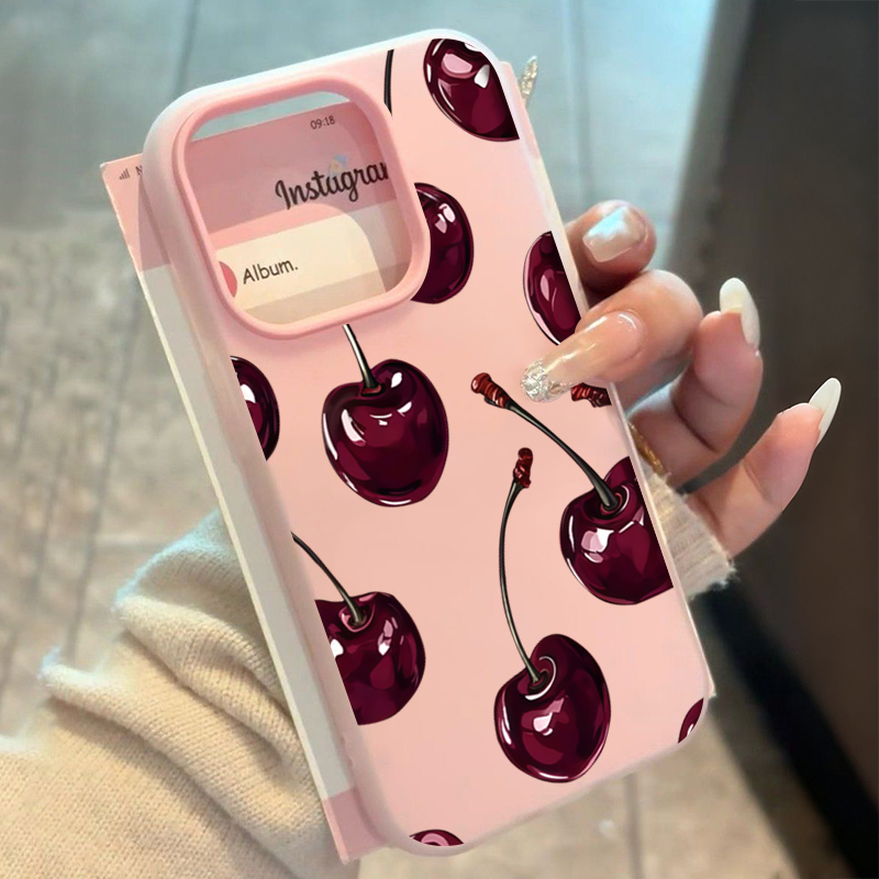 Phone Cases Cherry - Rode Kers Jelly Telefoon Case Voor