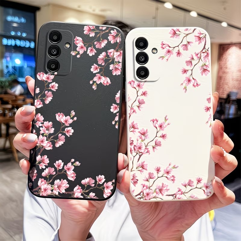 Phone Cases Cherry - Roze kersenbloesemtak print telefoonhoesje voor Samsung