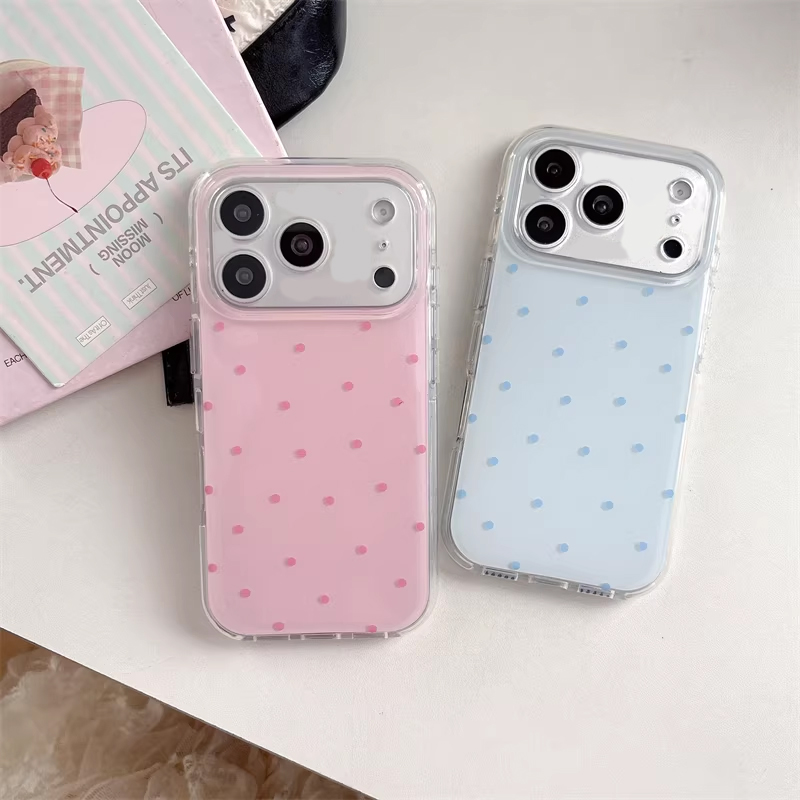 Phone Cases Cool Girl - Koreaanse Ins Girl Simpele Blauw Roze