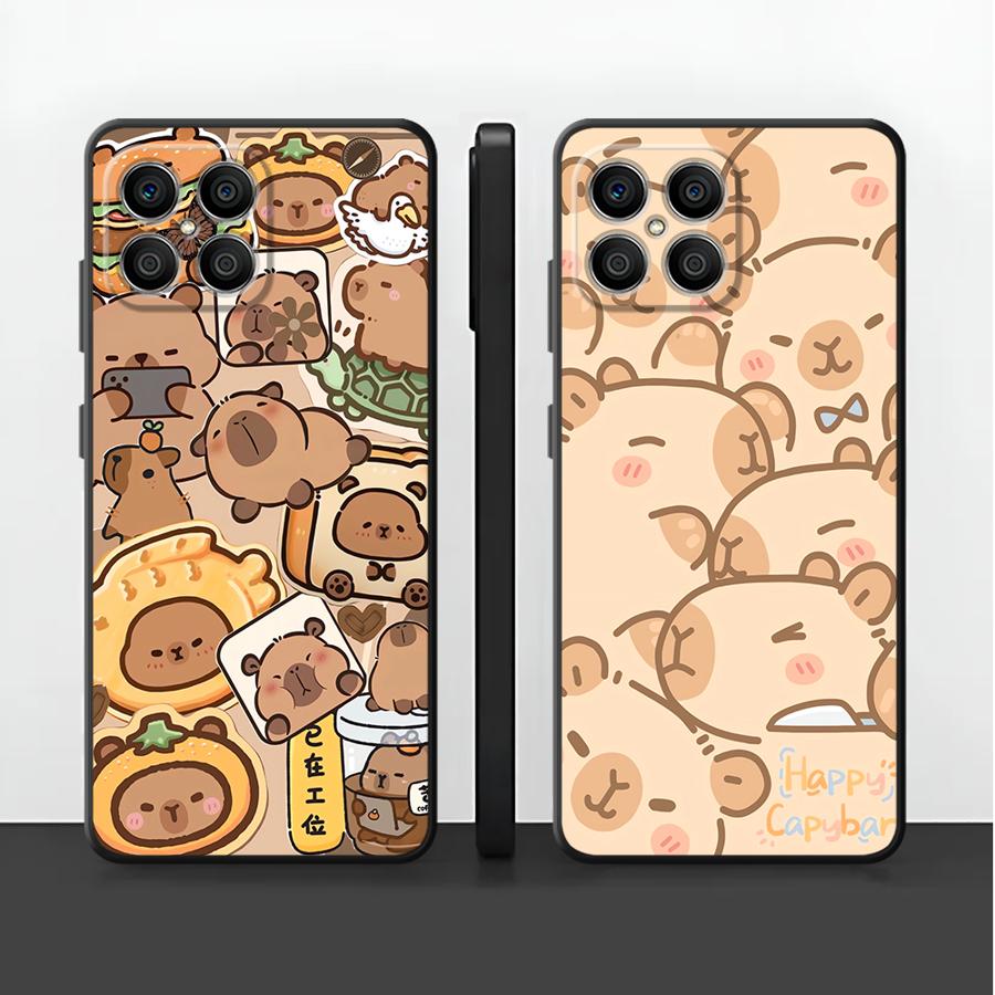 Phone Cases Honor - Leuke Capybara Case voor Honor X9a