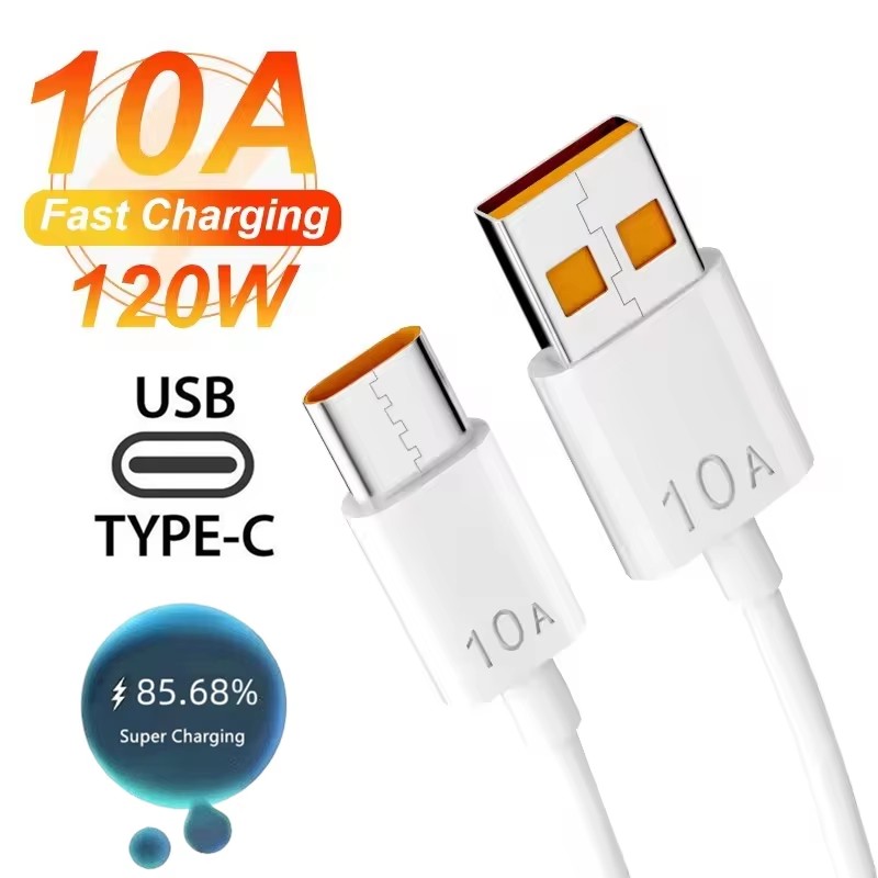 Huawei Nova 12 - 10A Type C snellaadkabel 120W USB-kabel