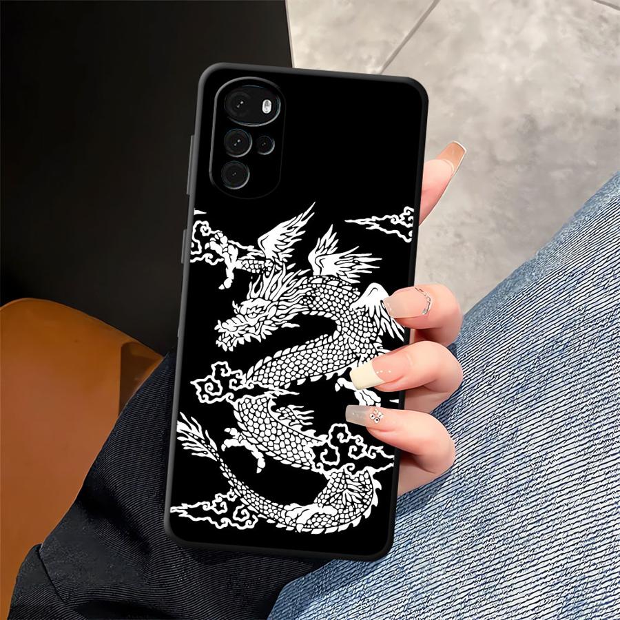 Coole Chinese Draak Soft Back  - Phone Cases For Motorola recensie en prijs