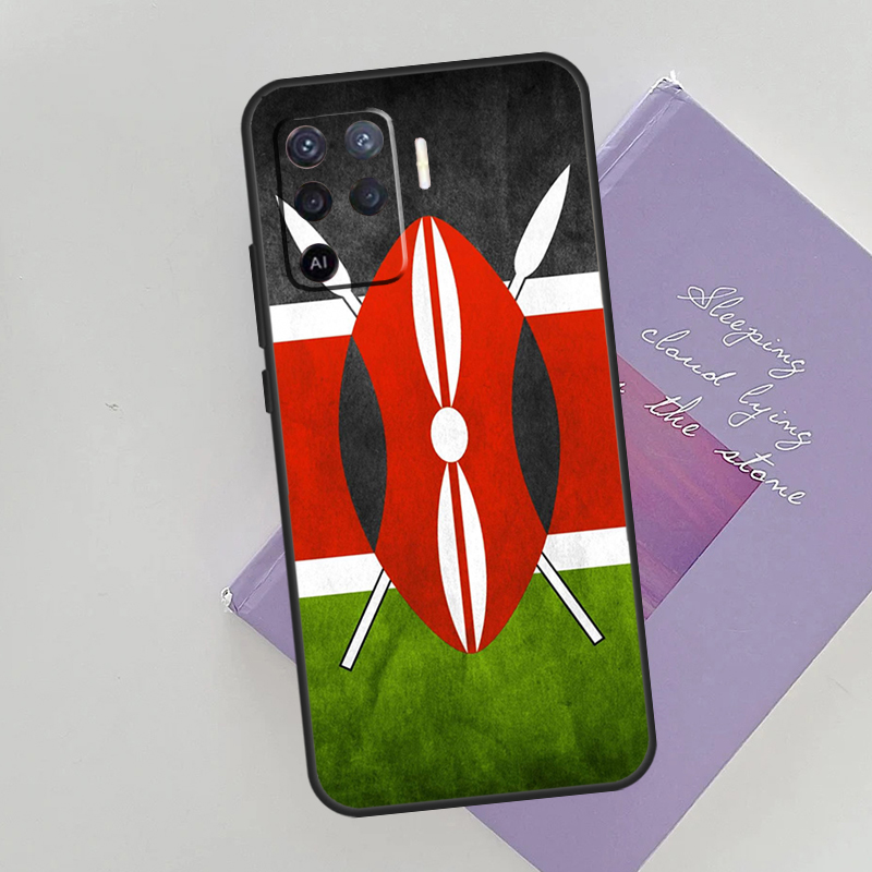 Kenia Vlag Case Voor Oppo A15  - Phone Cases Kenya recensie en prijs