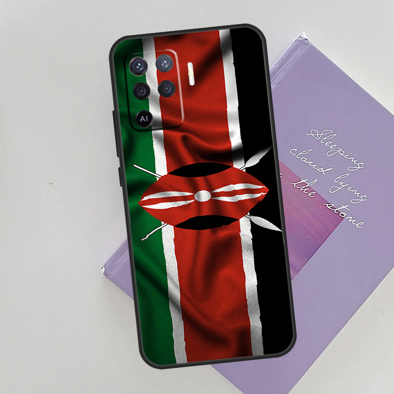 Kenia Vlag Case Voor Oppo A15  - Phone Cases Kenya recensie en prijs
