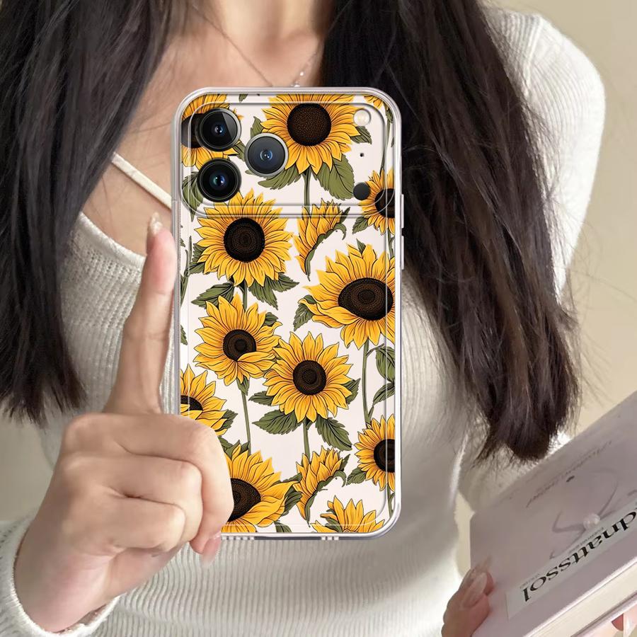 Schattig zonnebloempatroon hoe - Phone Cases Xr recensie en prijs