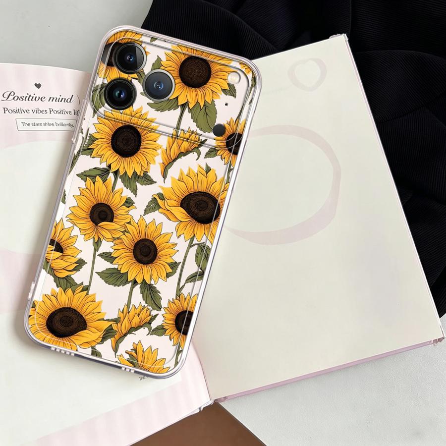Schattig zonnebloempatroon hoe - Phone Cases Xr recensie en prijs