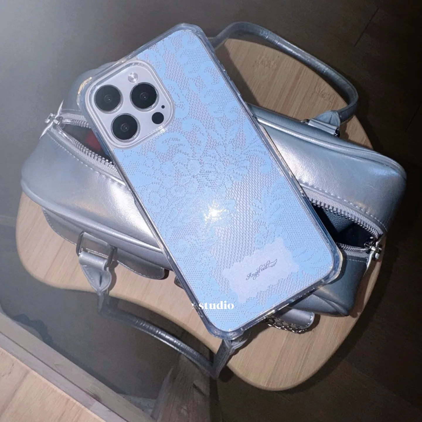 Koreaanse Ins gekleurde kant z - Phone Cases Cool Girl recensie en prijs