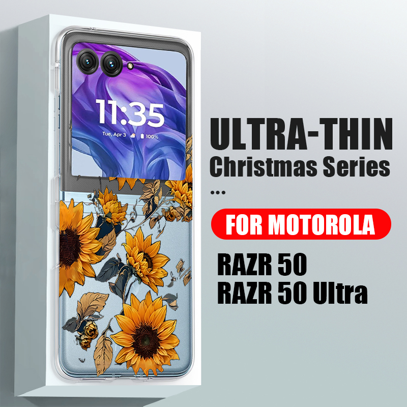 Zonnebloemen Patroon Clear Tel - Phone Cases For Motorola recensie en prijs