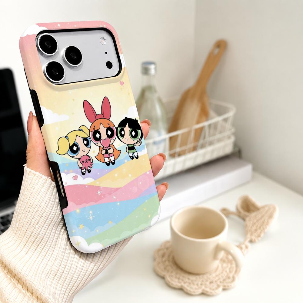 Anime P-Powerpuff Girls Telefo - Phone Cases Cool Girl recensie en prijs