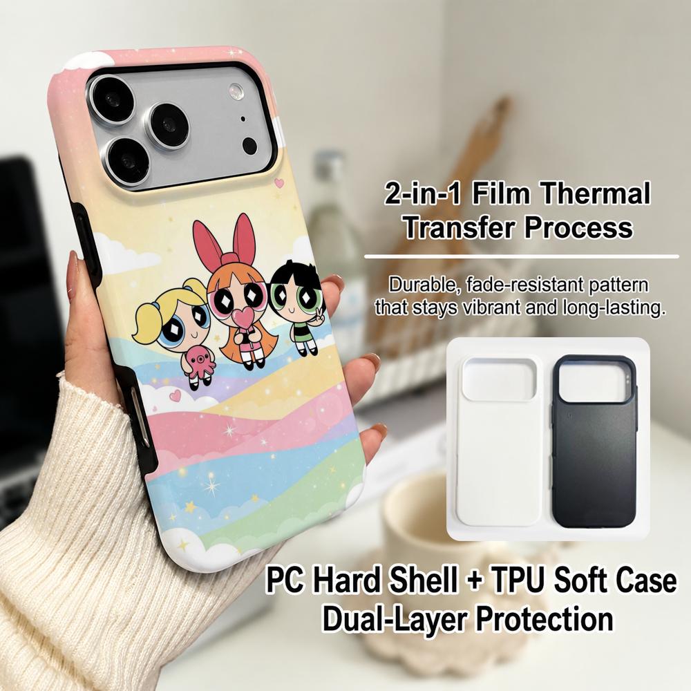 Anime P-Powerpuff Girls Telefo - Phone Cases Cool Girl recensie en prijs