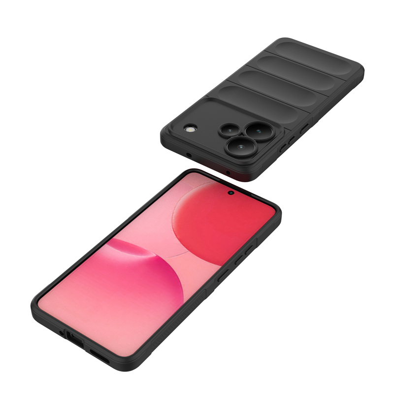 Effen rubberen telefoonhoes vo - Phone Cases India recensie en prijs