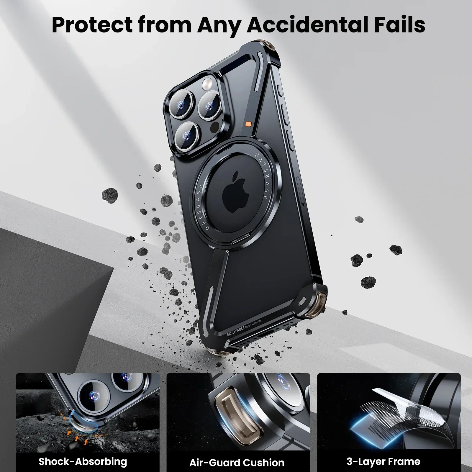 Oatsbasf Z-vorm metalen Magsaf - Phone Cases Nyc recensie en prijs
