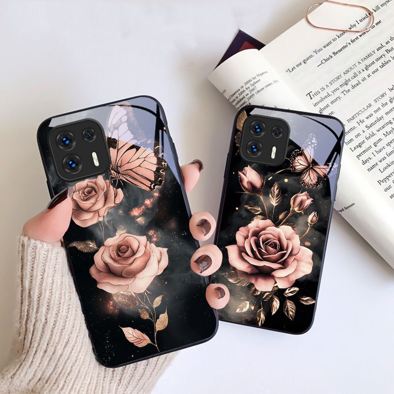 Vlinder Liefde Roze Roos Voor  - Phone Cases For Motorola recensie en prijs