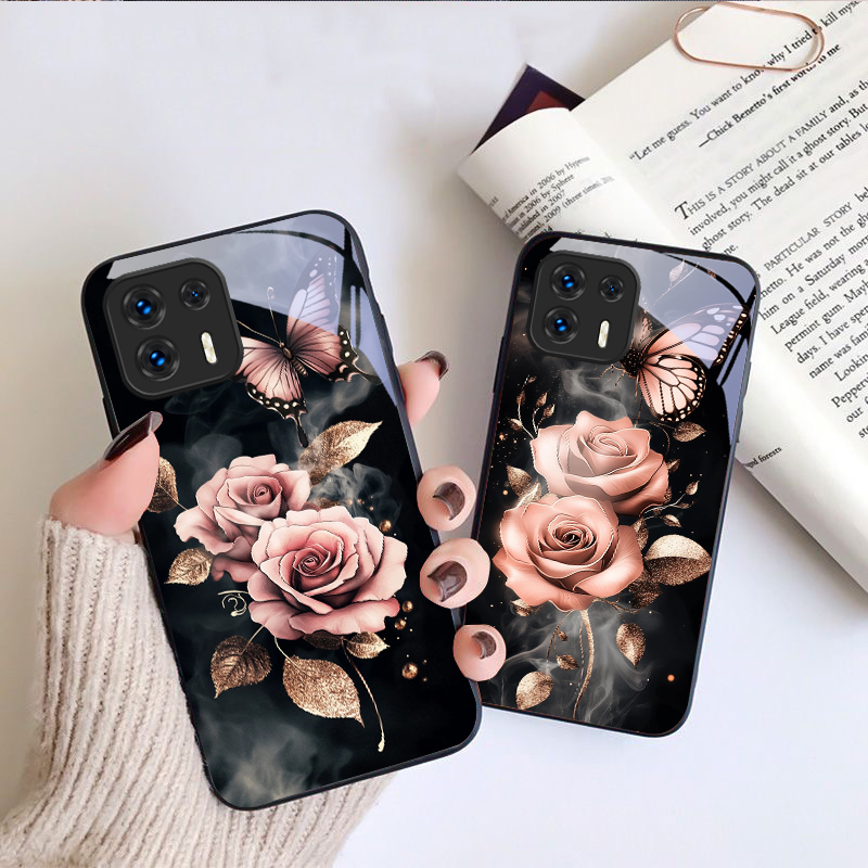 Vlinder Liefde Roze Roos Voor  - Phone Cases For Motorola recensie en prijs