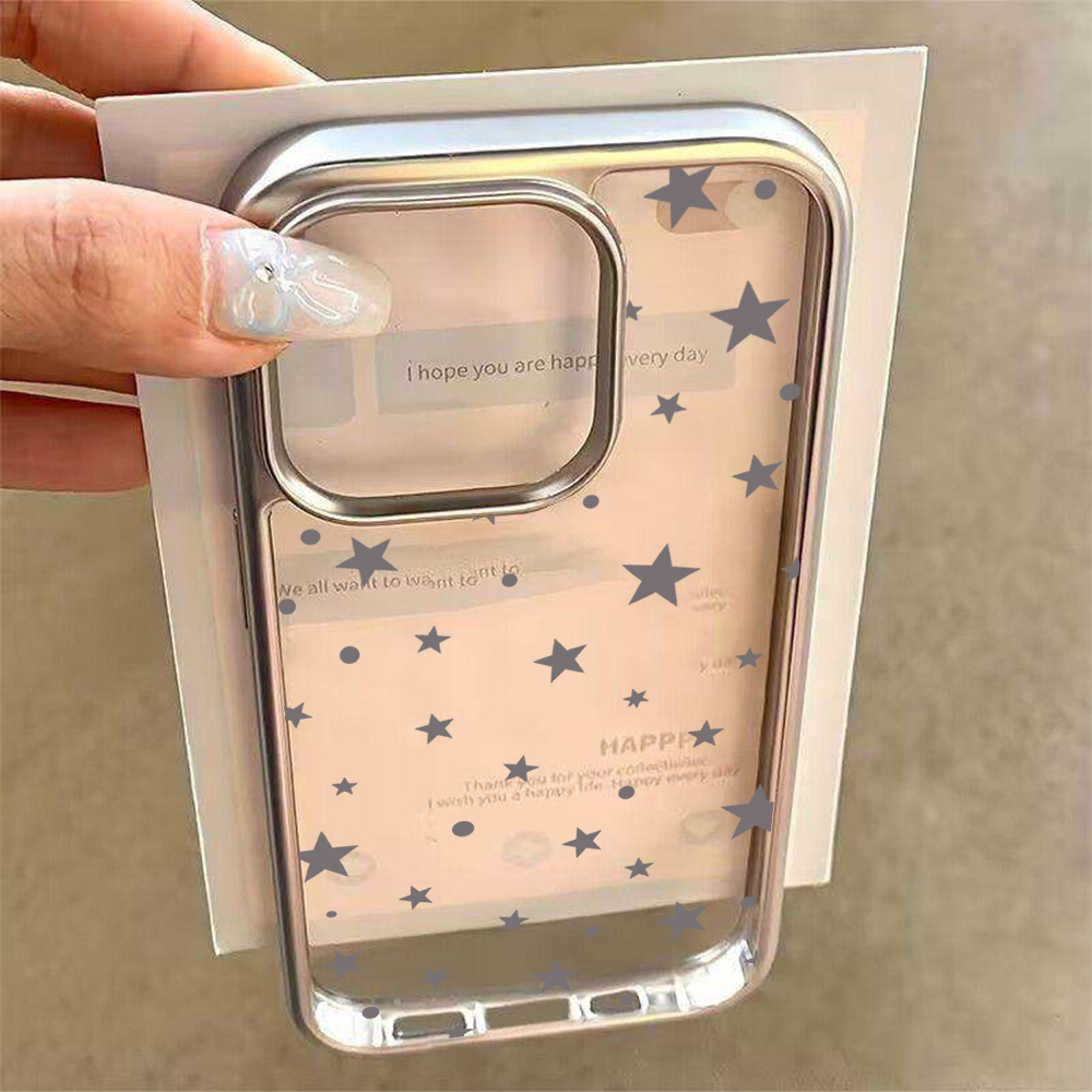 Y2K Stars Fashion Transparante - Phone Cases Xr recensie en prijs