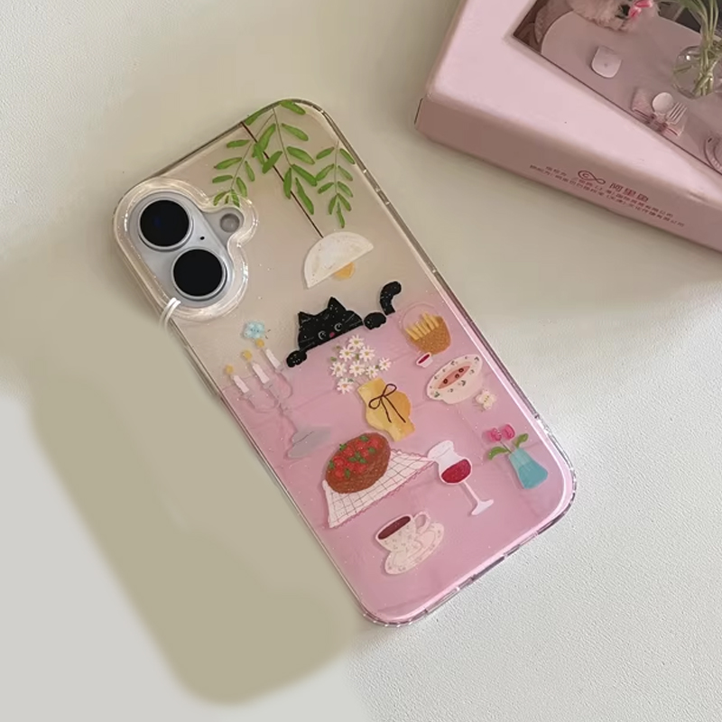 Schattig meisje eettafel klein - Phone Cases Cool Girl recensie en prijs