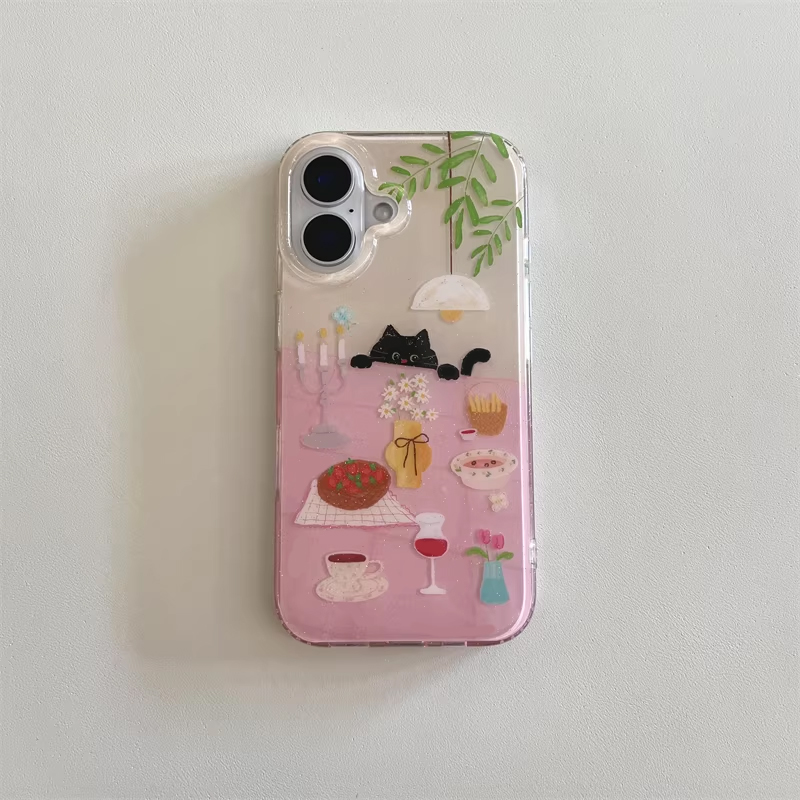 Schattig meisje eettafel klein - Phone Cases Cool Girl recensie en prijs