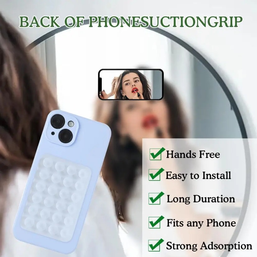 Siliconen zuigtelefoonhouder M - Phone Cases Amazon recensie en prijs