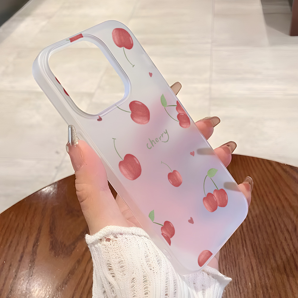 Kersen Telefoonhoesje Mat Voor - Phone Cases Amazon recensie en prijs