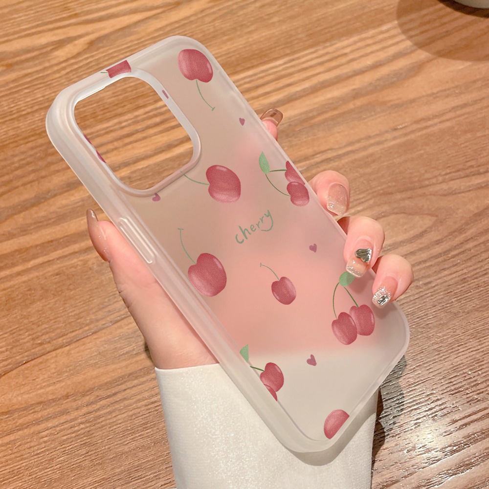 Kersen Telefoonhoesje Mat Voor - Phone Cases Amazon recensie en prijs