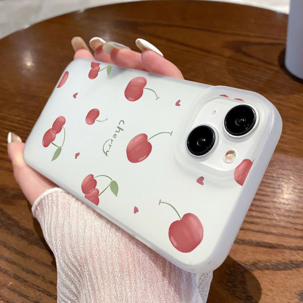 Kersen Telefoonhoesje Mat Voor - Phone Cases Amazon recensie en prijs