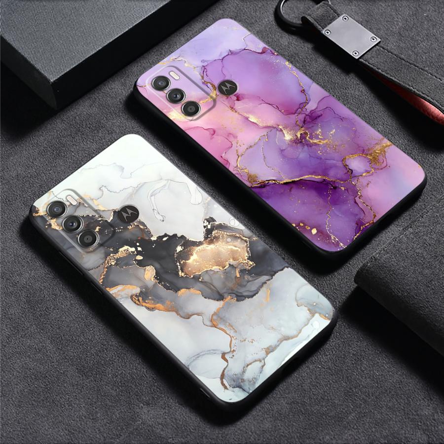 Telefoonhoesje gekleurd marmer - Phone Cases For Motorola recensie en prijs