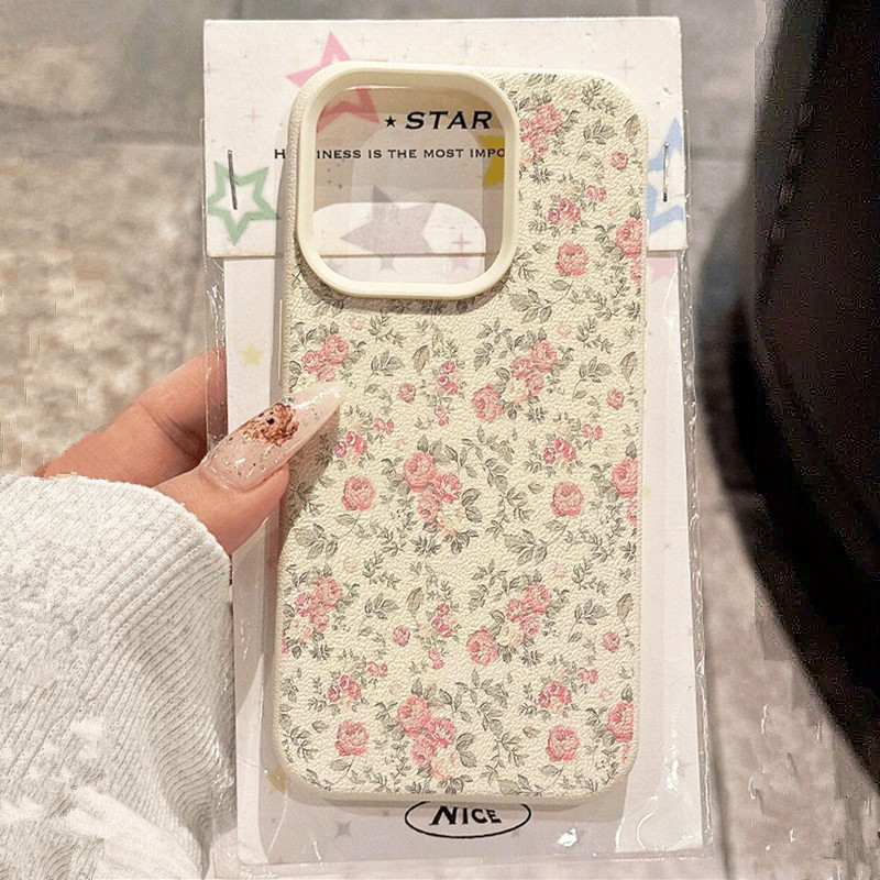 Schattig meisje bloemen wit kl - Phone Cases Cool Girl recensie en prijs