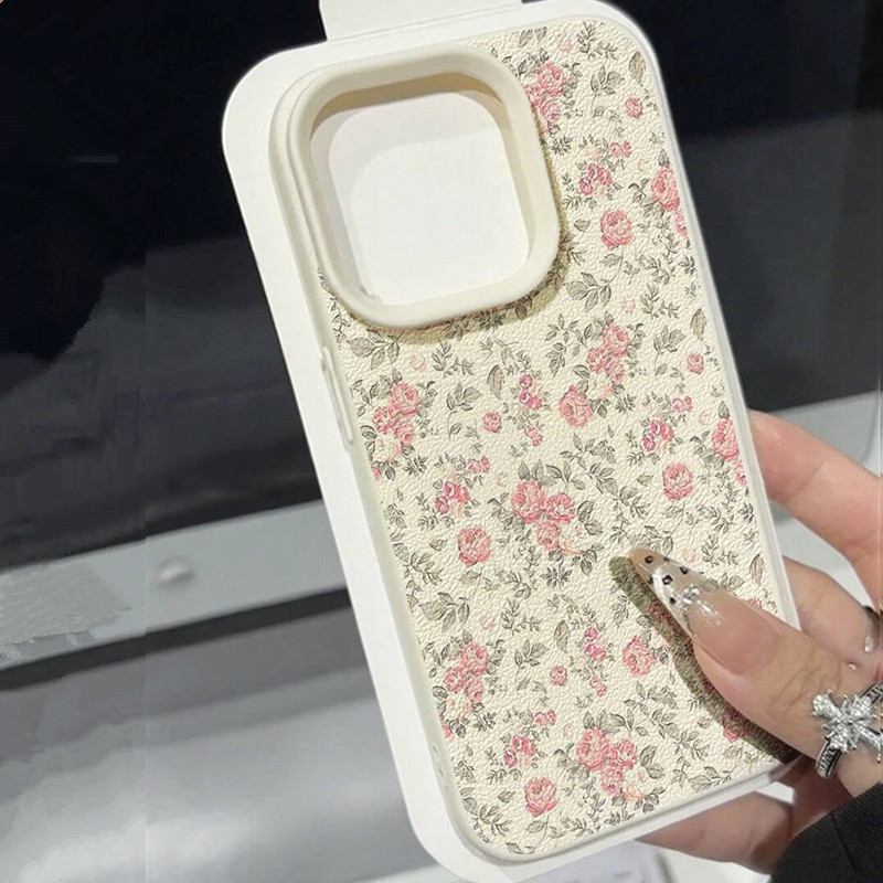 Schattig meisje bloemen wit kl - Phone Cases Cool Girl recensie en prijs