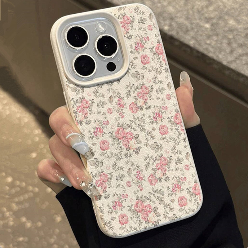 Schattig meisje bloemen wit kl - Phone Cases Cool Girl recensie en prijs